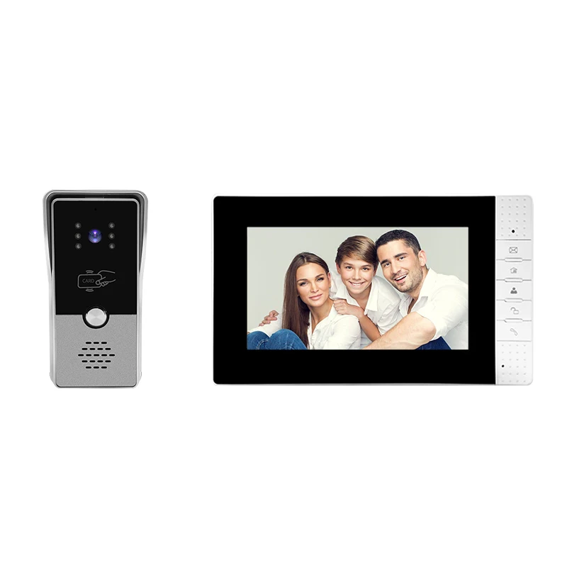 Professional Wired Doorphone Monitor  Video Door Phone Intercom System Made In China