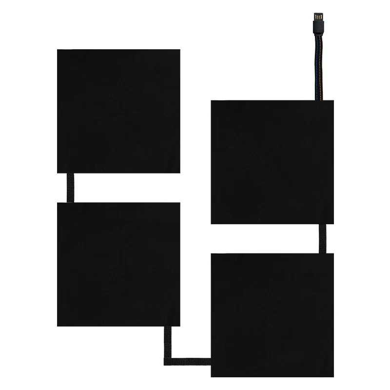 Graphene Heating Pads 5V 10V 1A  Charged By Power Bank For Heating Clothes