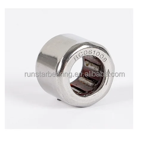 High Precision Drawn Cup Clutch Bearing RC061008 9.525*15.875*12.7 One Way Needle Roller Bearing