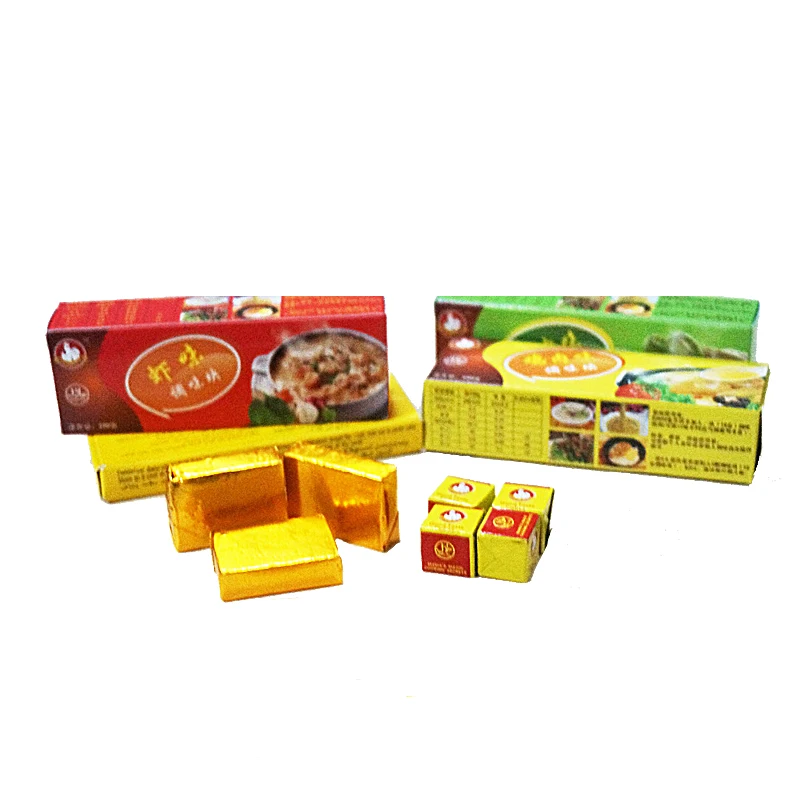 2022 New Arrival Chicken/Beef/Shrimp/Fish/Goat Flavor Cube At Wholesale Price