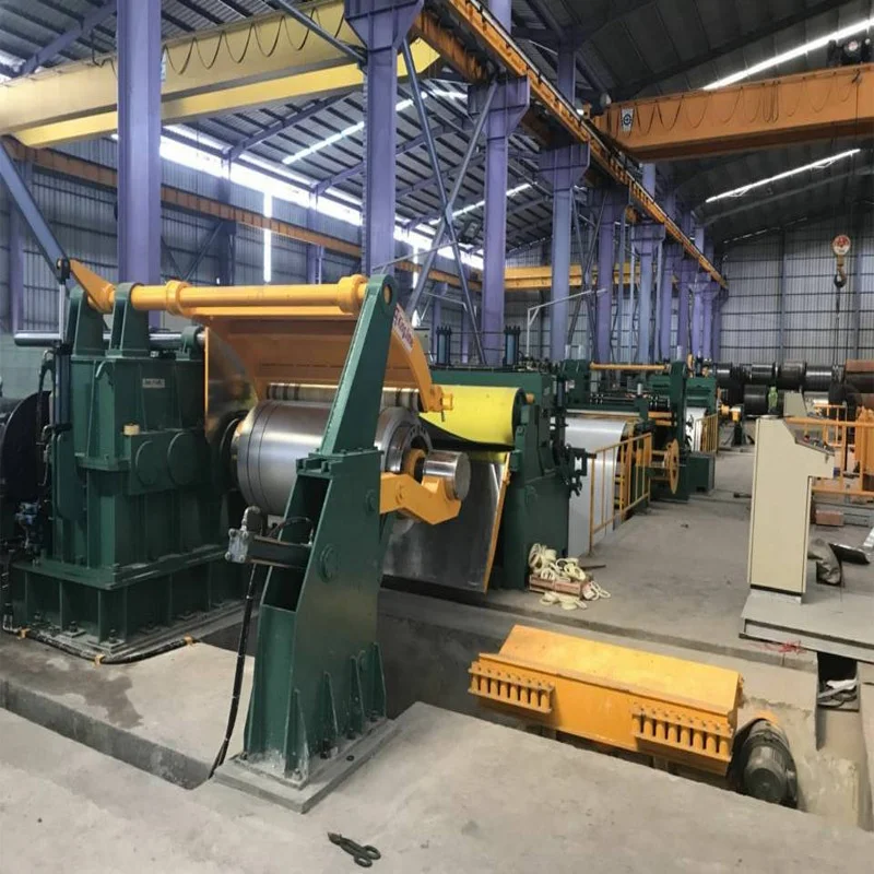 
automatic metal slitting machine production for ss 