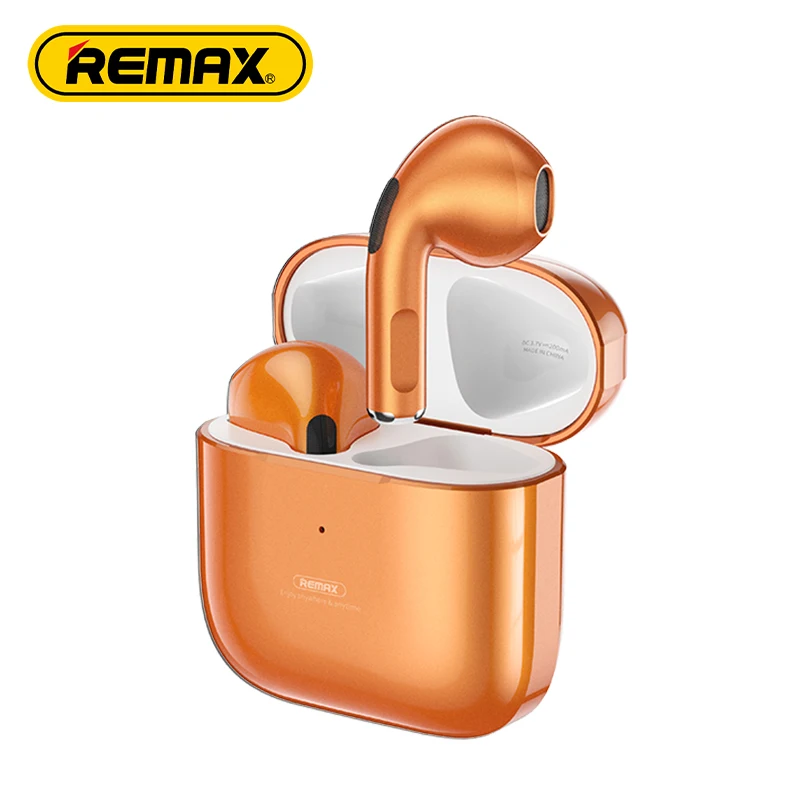 Remax наушники-вкладыши TWS Bluetooth 5 3 наушники музыка вызова hi-fi звук TWS-10i металла 2022 Новый продукт! Беспроводные