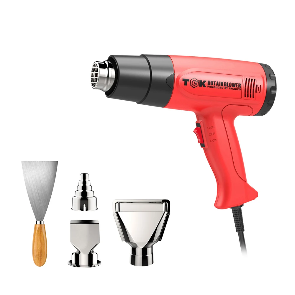 HG6618S Portable 1800w Multi Function Hand-held Embossing Shrink Wrapping Pvc Drying Paint Repairing Tool