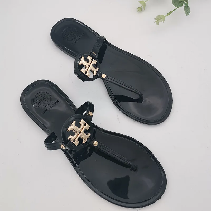 2022 summer spring lady fashion best selling color crystal beach women flat metal button slides slipper ladies slippers sandals
