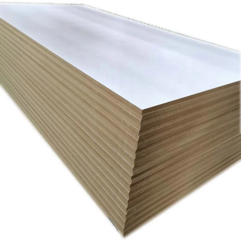 XCY funiture used  medium density fiberboard  high glossy white color melamine MDF board furniture cabinet