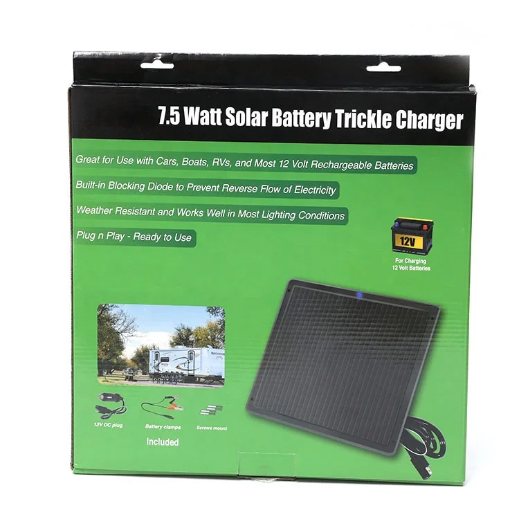 Ningbo HONSUN 7.5W 18V MINI  Solar Panel Amorphous Module with Stand Powerbank  for rv yacht boat car truck battery protection