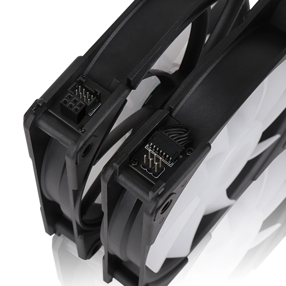 SAMA 12cm fluid bearing silent 12v motherboard computer fun cooler PC lighting cooling fan set for computer case