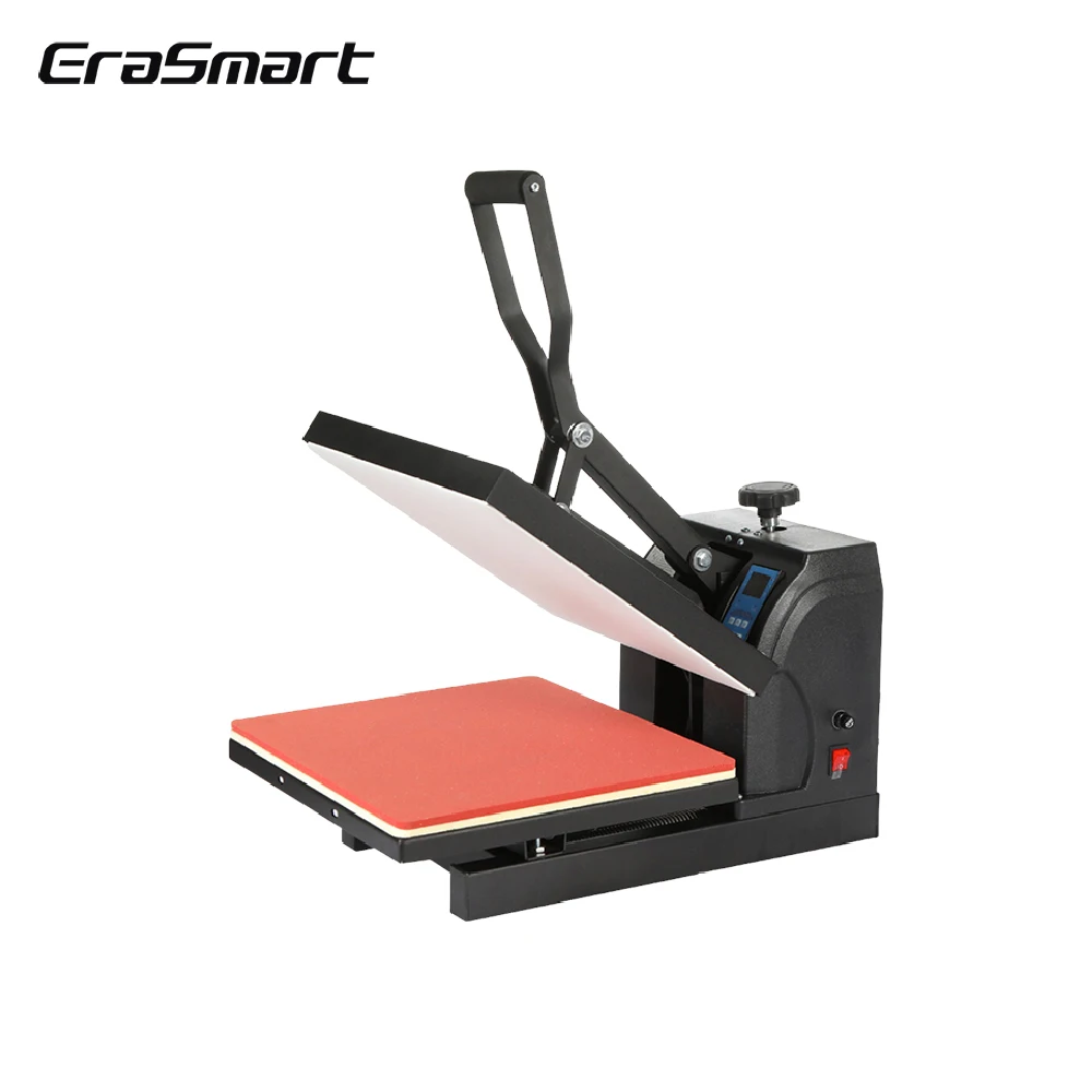 New Arrivals Erasmart 38*38cm T Shirt Printer Heat Press Machine Portable Mini DTF Printer Heat Press Machine