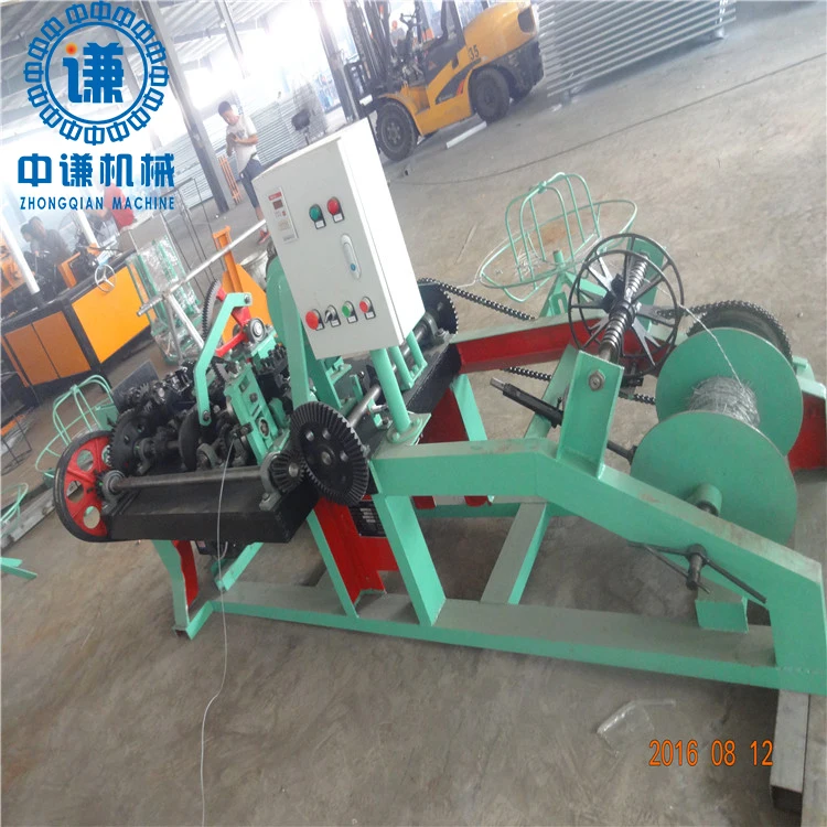 Automatic Double Stranded Twisted Barbed Wire Mesh Making Machine