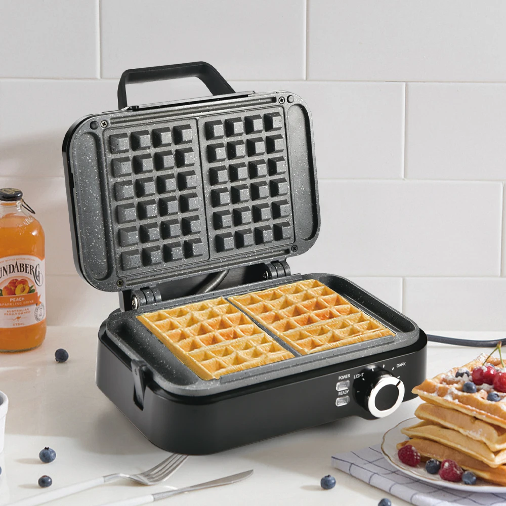 Профессиональная электрическая вафельница с кабелем
