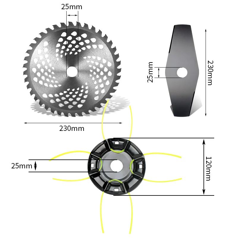 MeiKeLa  Brushless Lithium Electric Grass Trimmer Cordless Lawn Mower Portable Grass Cutter Garden Pruning Power Tools