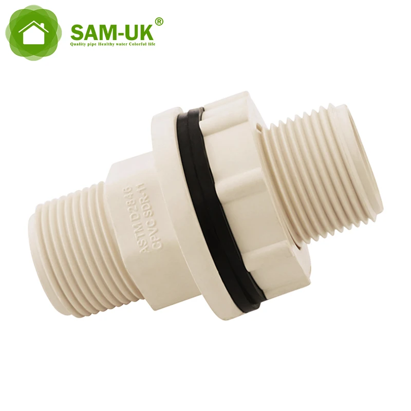 Factory wholesale product plastic upvc cpvc Internal and external threads male adoptor cpvc pipe fittings plumbing