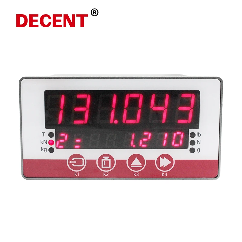 Display Control Instrument Digital Force Gauges Load Cell Indicator Rs485 Transmission Multi-function 4-20mA 0-10V dynamometer