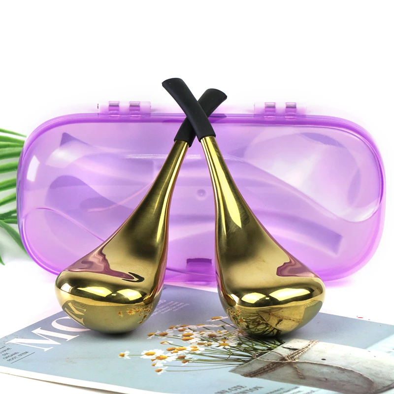 Facial Massage Cryo Sticks Cold Therapy for Calming Inflamed Skin and Soothing Puffiness 304 Stainless Steel Freeze Stick