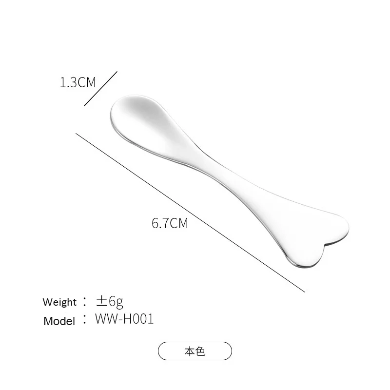 High Quality Cream Cosmetic Spatula Metal Spatula Cosmetic