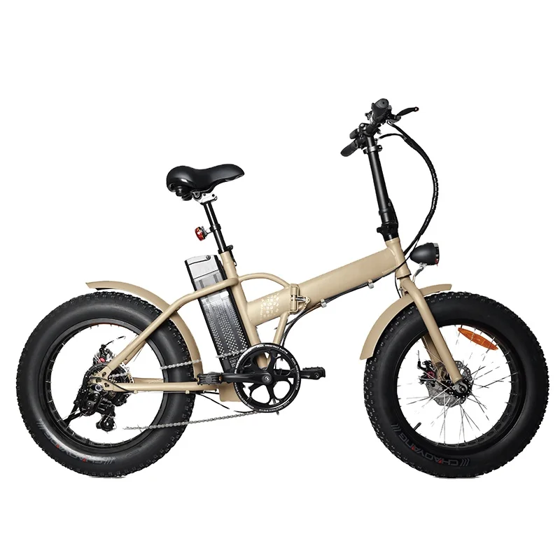 Hot Sale OEM 20 Inch Cheap Electric Bikes Full Suspension Electric Fat Tire Bike Electric Folding Bike CE Snow Ebike