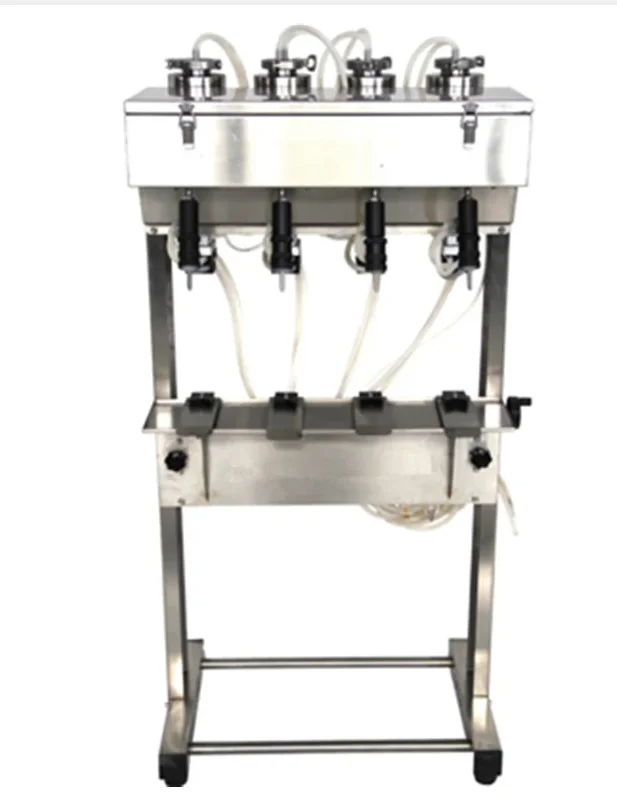 Высококачественная машина для розлива парфюма с четырьмя головками, автоматическая машина для розлива парфюма, вакуумная машина для розлива парфюма