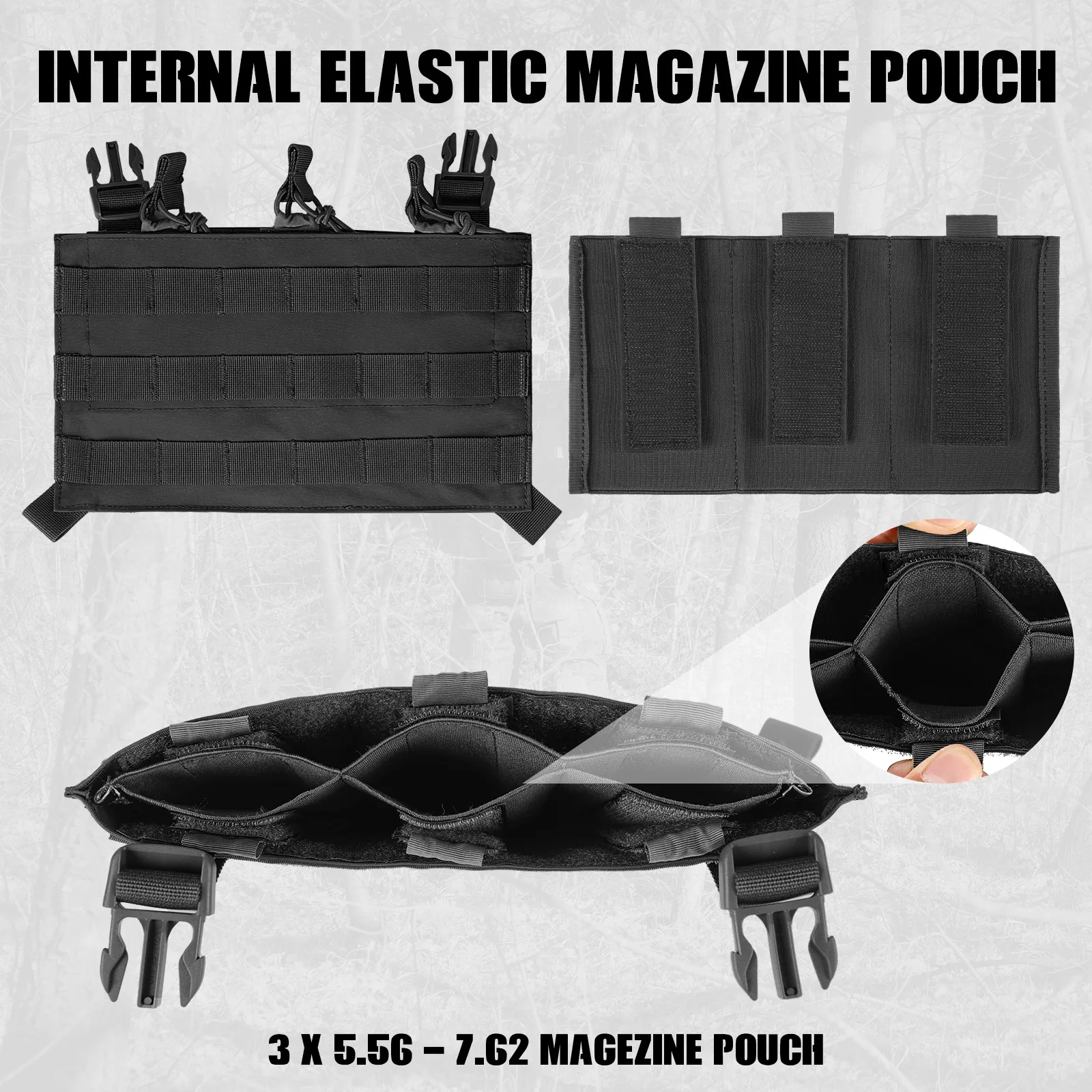 Factory Custom 1000D Nylon chaleco tactico multicam Plate Carrier Detachable Waterproof Black Combat 501 Tactical Vest