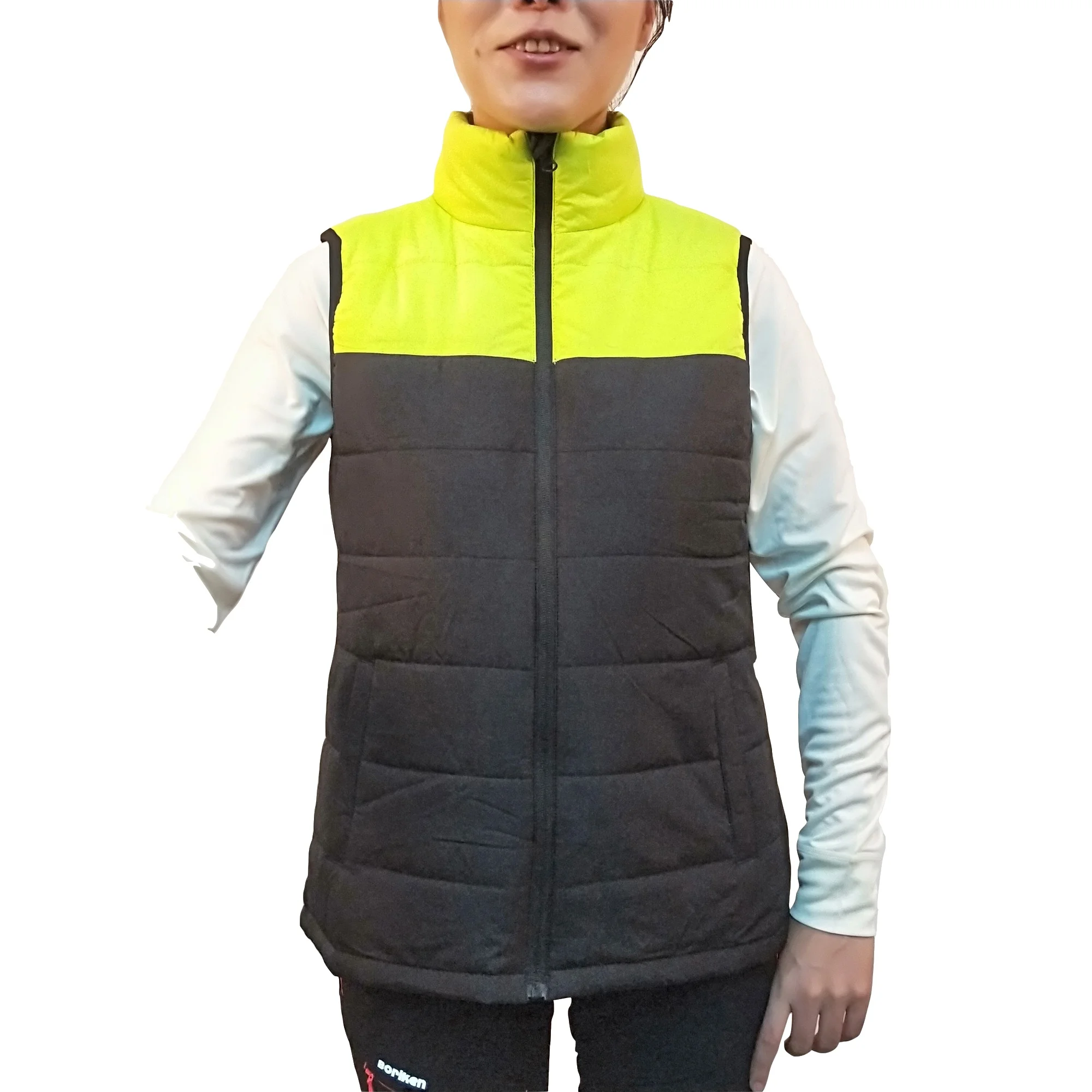 Topgear, индивидуальный дизайн, женский теплый стеганый спортивный жилет