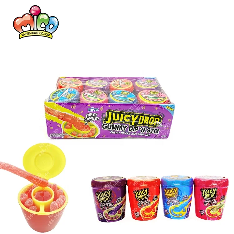 CANNED JUICY GUMMY STICKS GUMMY CANDY