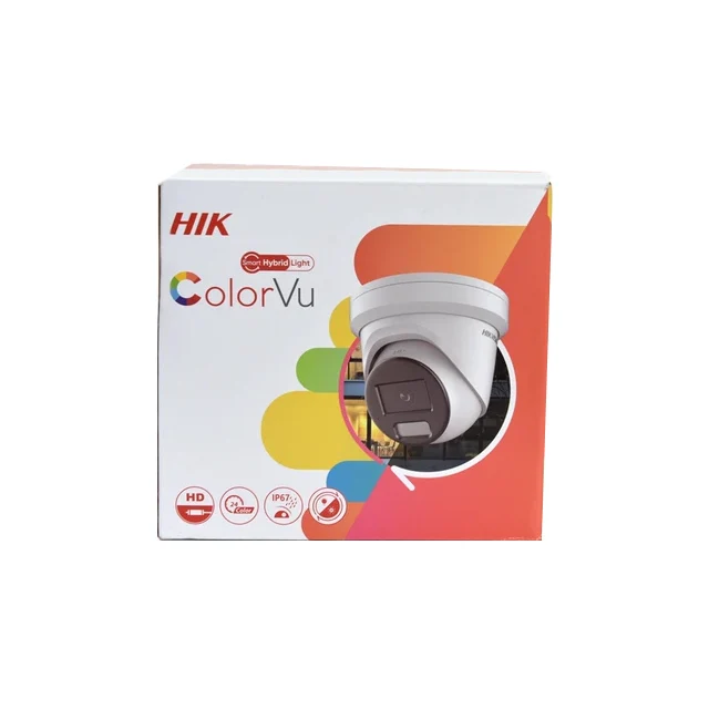 Active Deterrence Full Color Night Vision 4MP IP Camera  DS-2CD2347G2H-LISU/SL Hik Network Camera