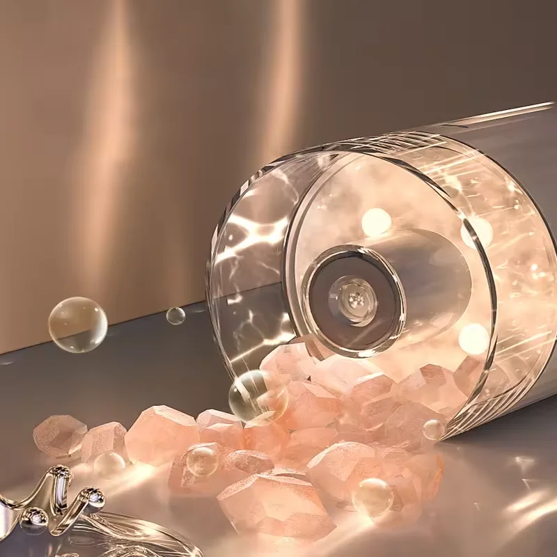 Portable USB Humidifier Essential Oil Diffuser 3-in-1 Aromatherapy Diffuser LED Salt Lamp Aroma Diffusers Humidifier