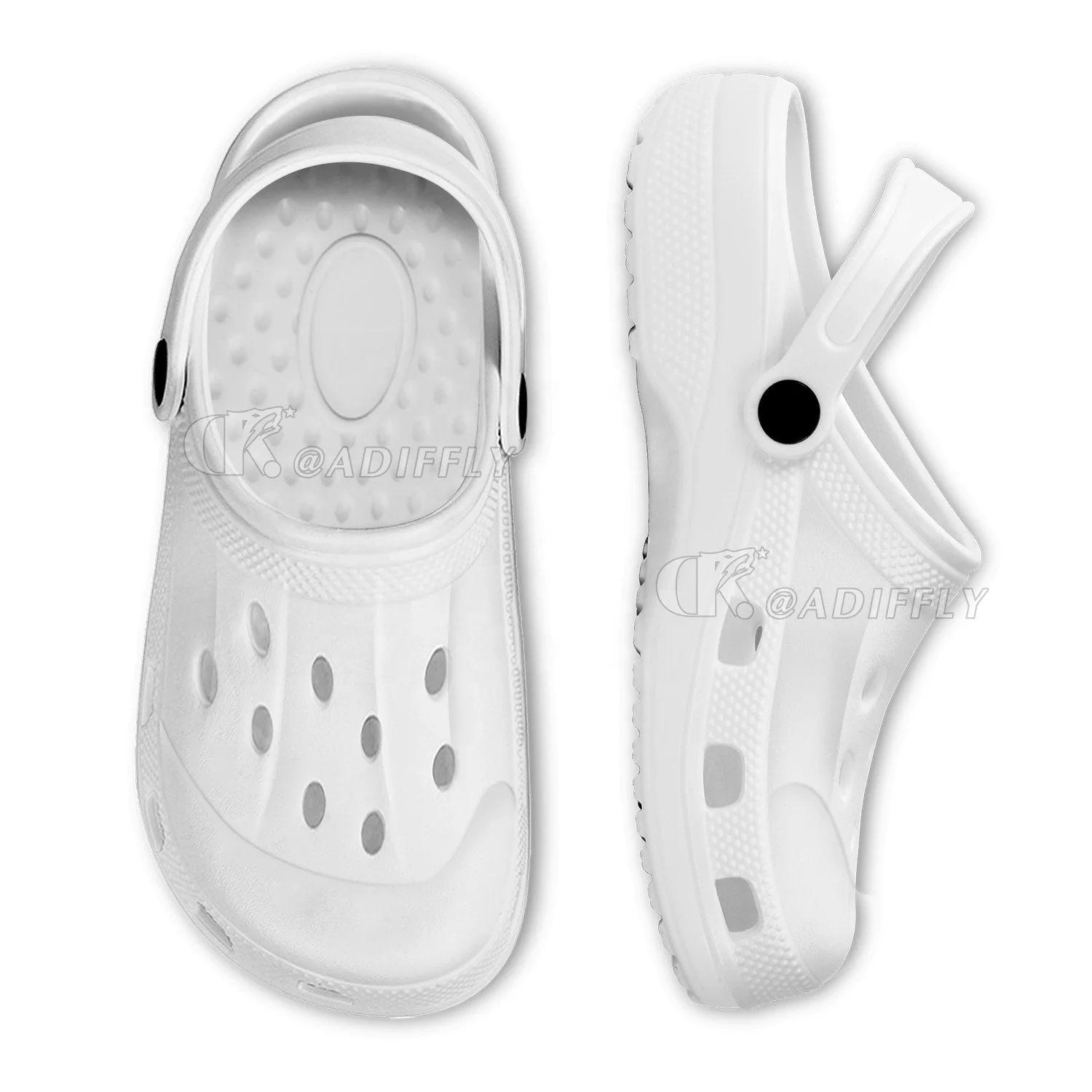 Hot-selling Garden Shoes Summer Beach Breathable Sandals Eva Cushioning Unisex Anti-Slip Clog Sandals Custom Printed Slippers