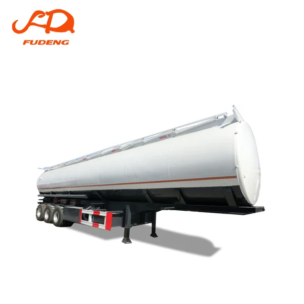 3 4 axles 40 45 50 cubic meters fuel tanker trailer 42000 45000l  aluminum oil tank truck semi trailer