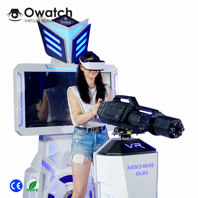 VR стоящая Боевая Стрельба в помещении симулятор игровой