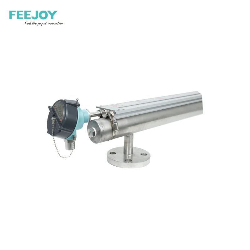 Magnetic flap water level meter sight glass diesel fuel tank level gauge