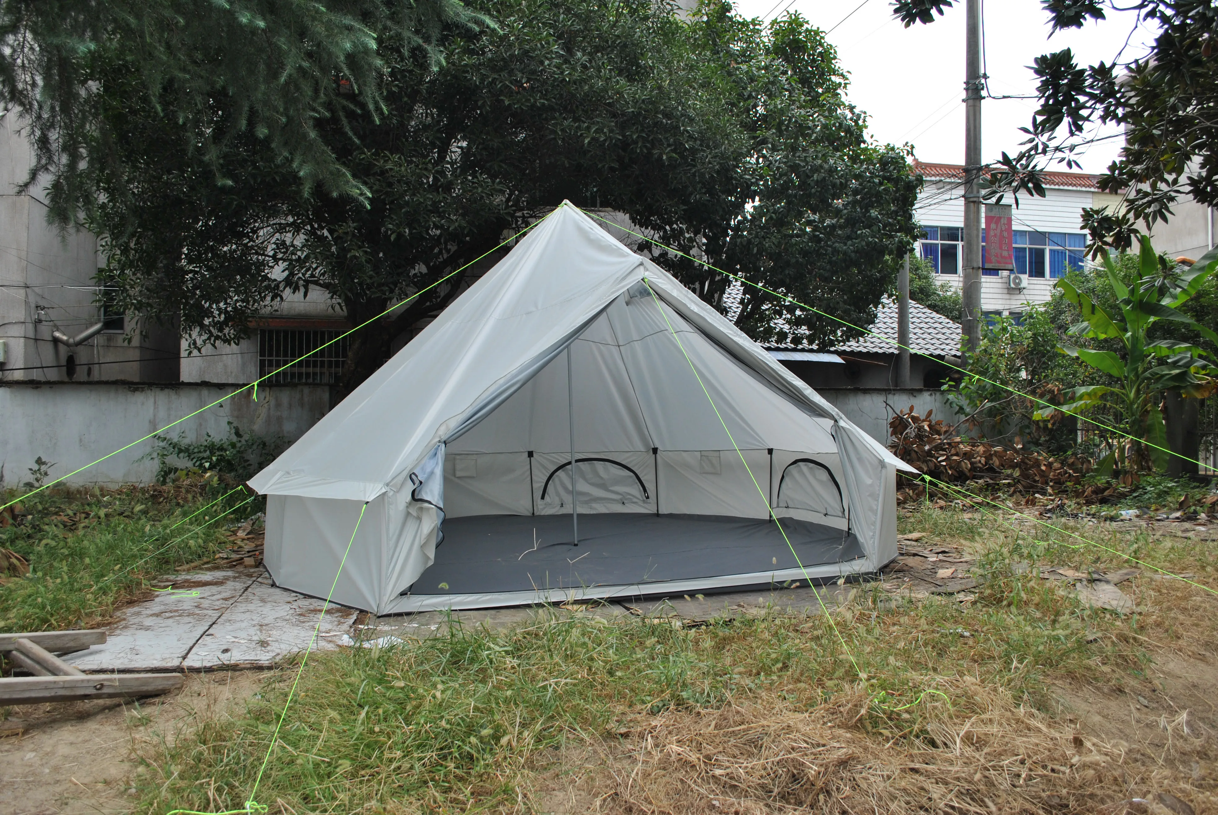 CZX-596 8 person Bell Tent,Waterproof, 4 Season Luxury Outdoor Camping and Glamping Yurt Tent,8 peron family bell tent