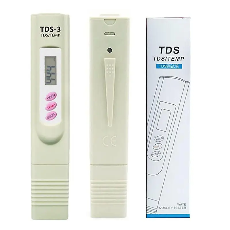 Accurate and Reliable TDS detection pen TDS-3 Meter Digital Water Tester in plastic box for Drinking Water, Aquariums