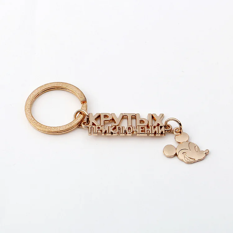 Metal custom logo engraved metal label key chain custom metal hang tags for handbags