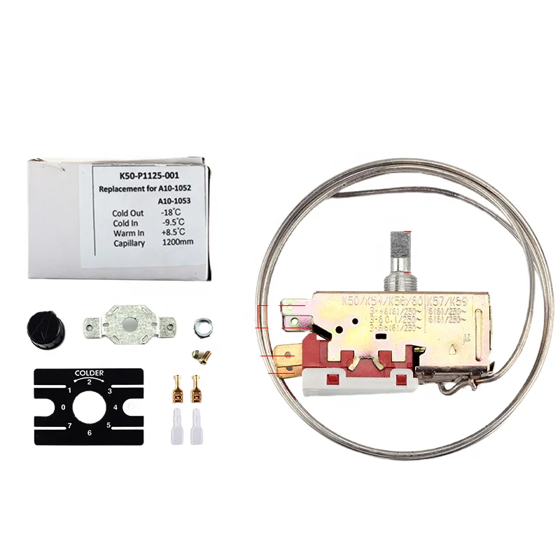 Capillary 1.2M Refrigerator Defrost Thermostat K50-P1125-001