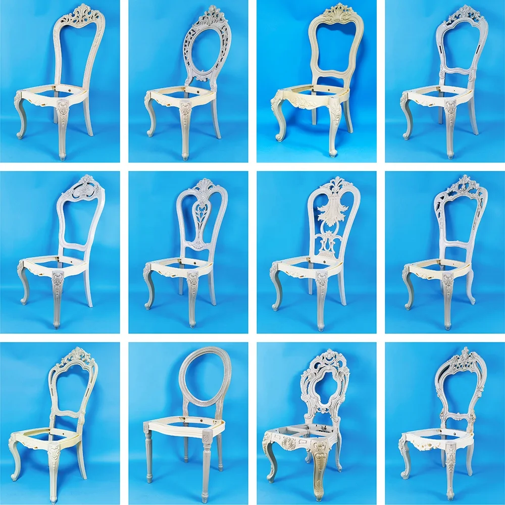 European Abs Plastic Dining Chairs Frame  base Parts Table Set Home Furniture Restaurant Dining Room Kitchen Accessories SY19028