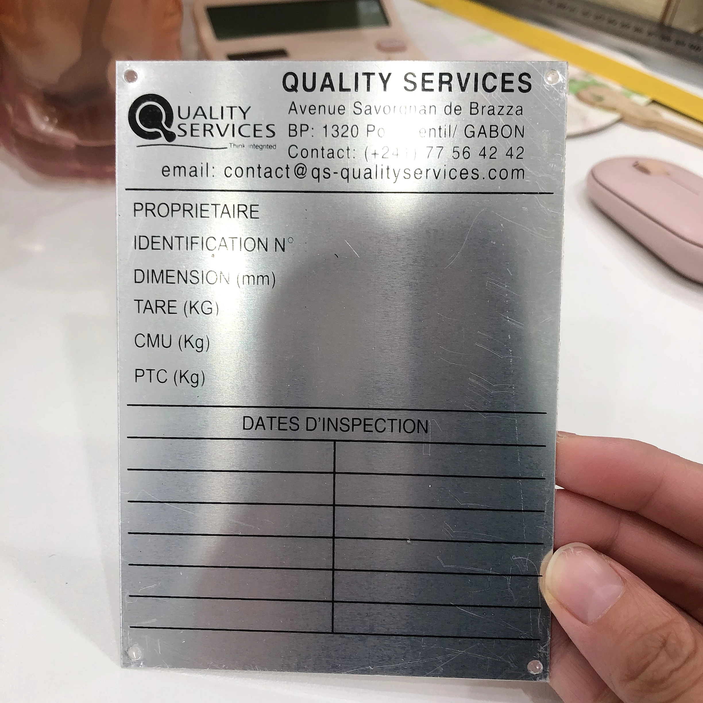 Factory Direct Cheap Customized Pattern Delaware License Plate Black Numbers Car Number Plates