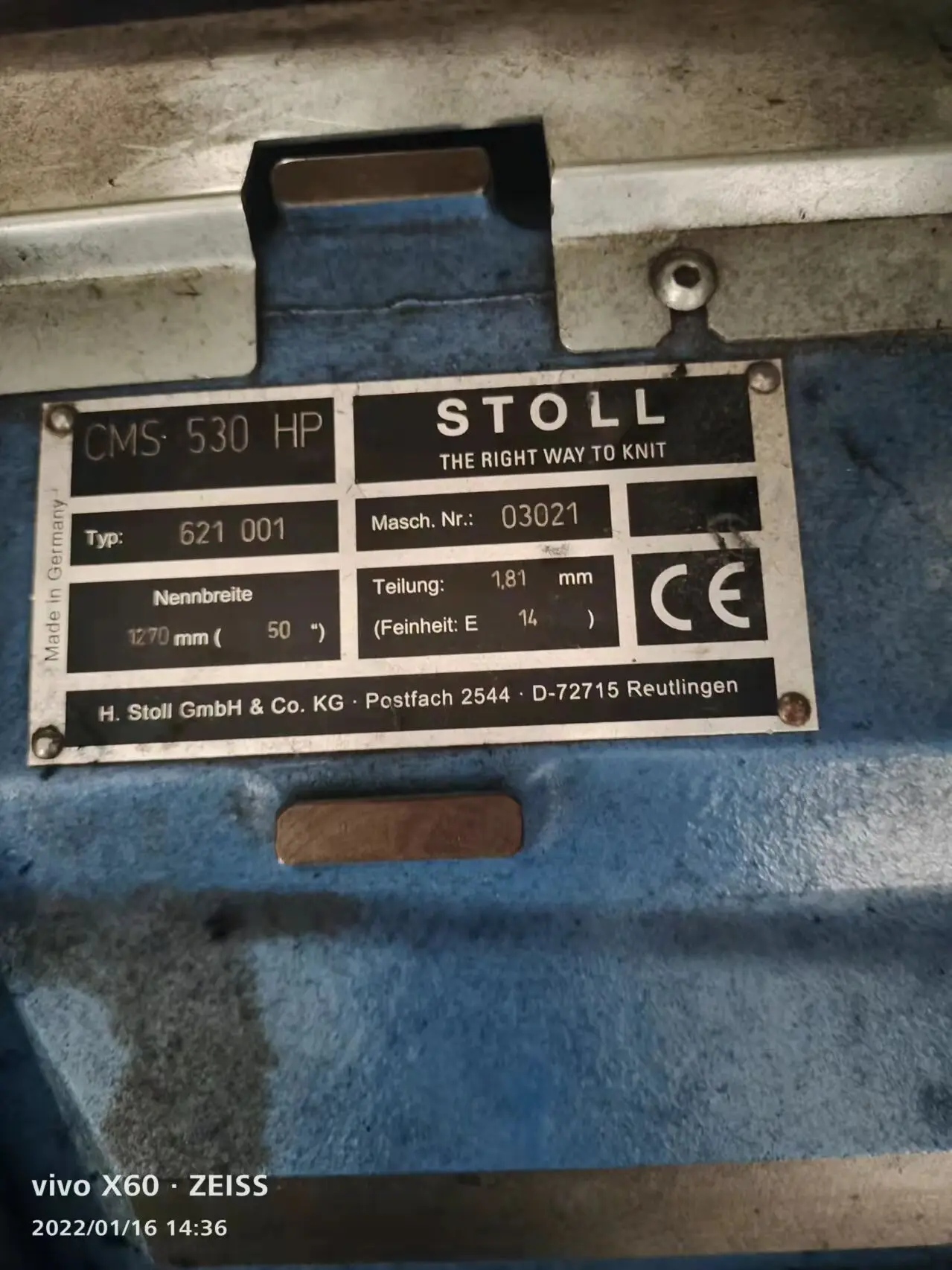 used stoll flat knitting machine 530HP E14/E7.2