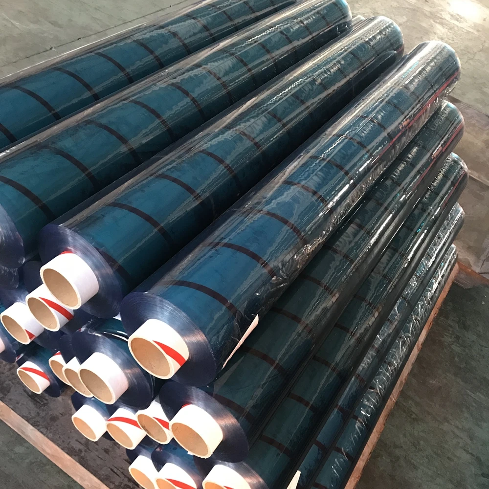 0.8mm Thick Plastic Sheet Pvc Soft Film Foil Transparent Crystal Roll