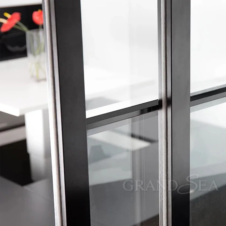High Quality Sliding Patio Door Large Glass Door Double Glazed Aluminum Frame Soundproof Sliding Door