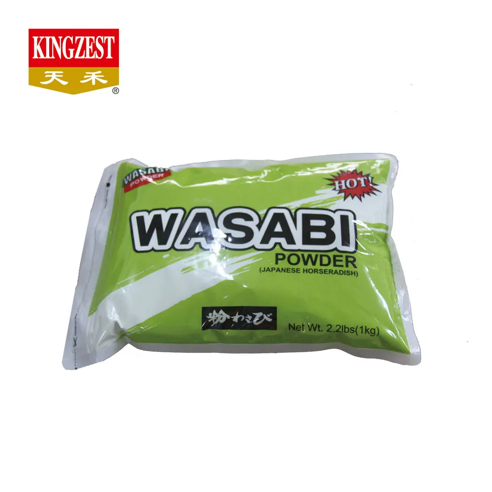 
halal 1kg Japanese style sushi dried wasabi powder green mustard powder 