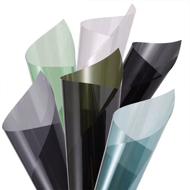 High Definition 1.52*30 m High Heat Insulation  HD-Chrome Metalized Film for Car Window Film