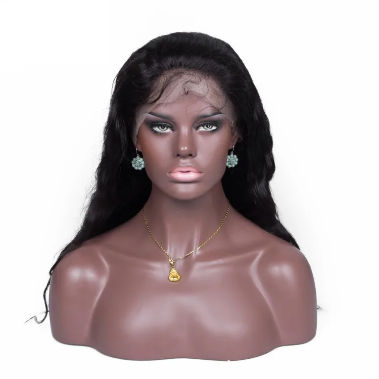 wish shopping online cuticle aligned hair lace front wigs with baby hair human lace wigs free shipping full saxy image