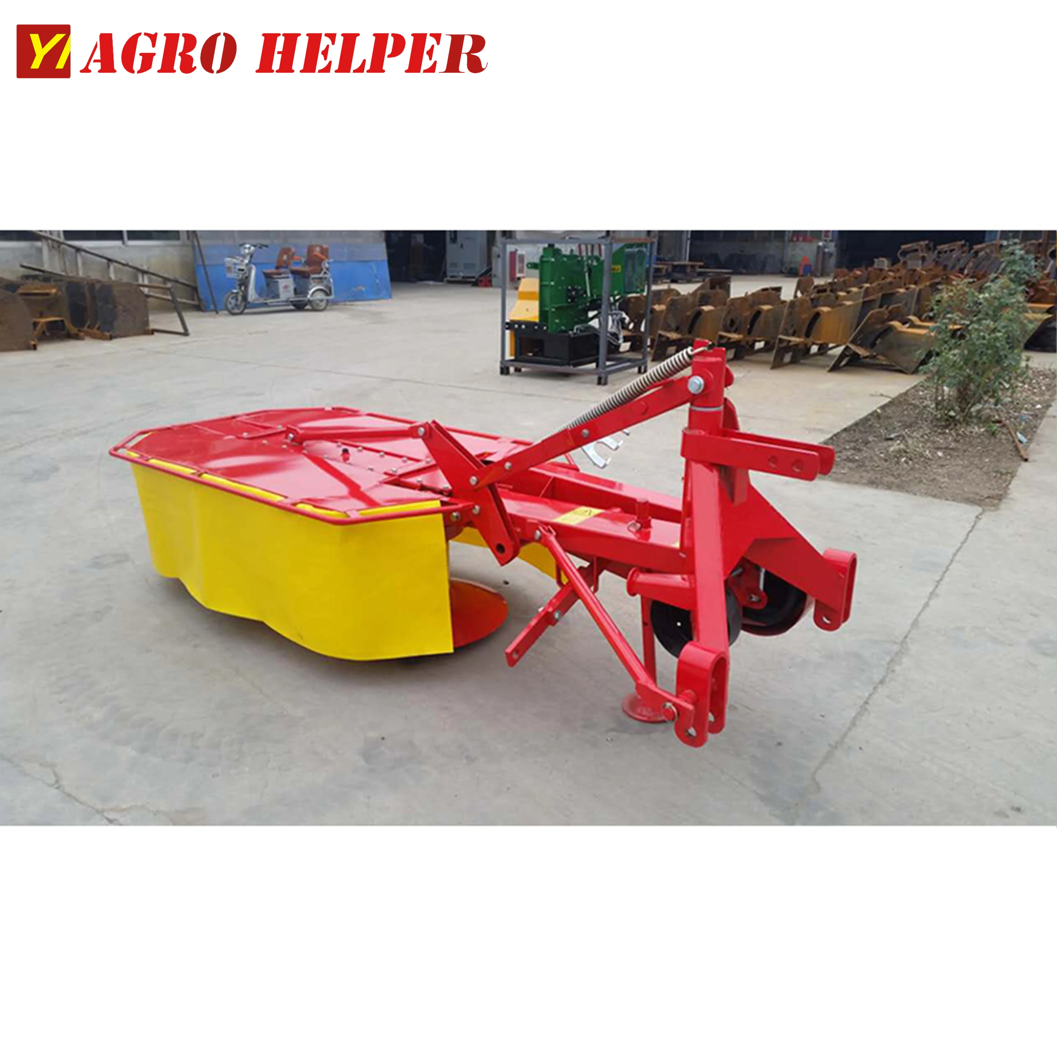 High Quality Farm Machinery Tractor Mounted Double Disc Rotary Drum Rear Disc Mower