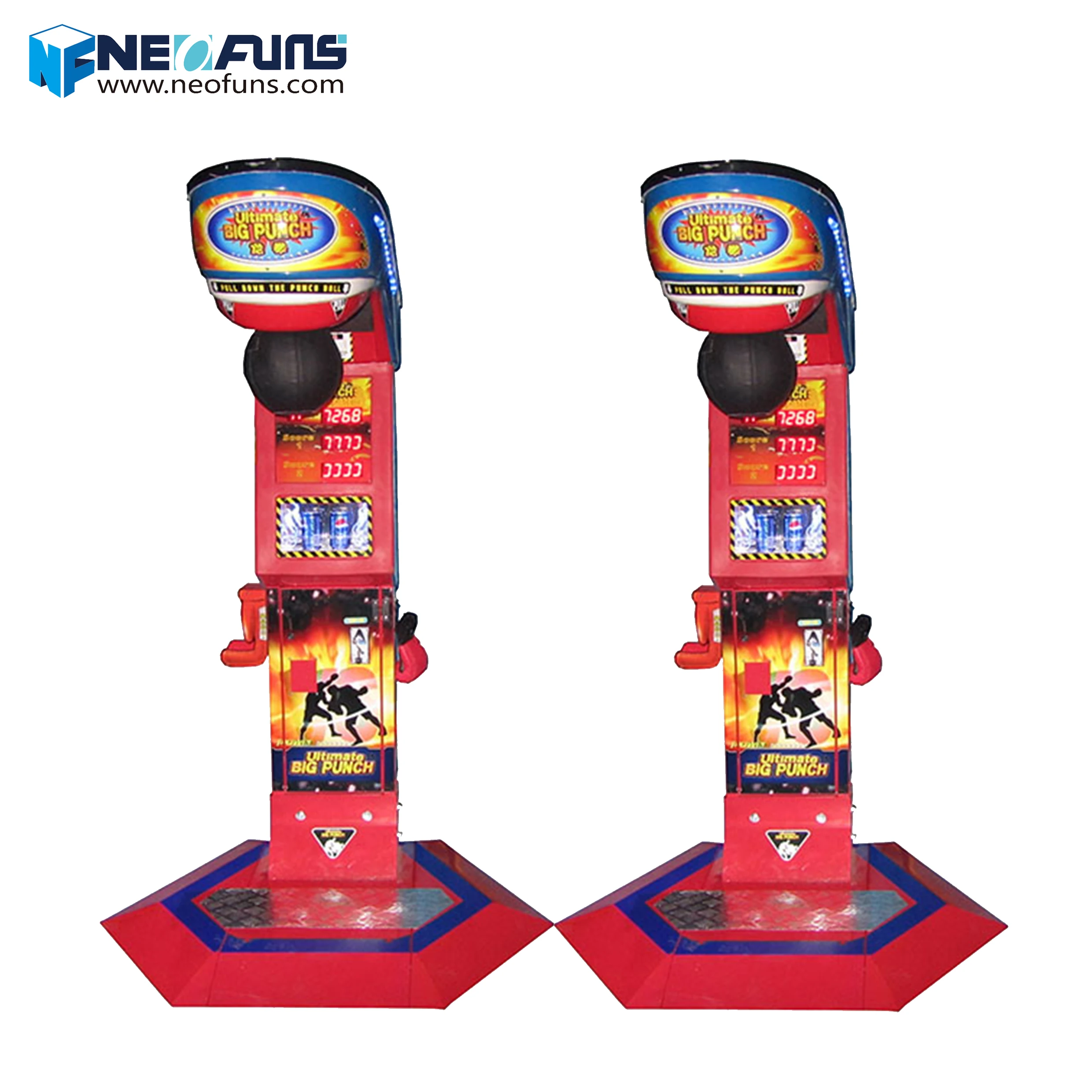 Best Price Neofuns Ultimate Big Punch Electric Punching Machines Boxing Game Machine
