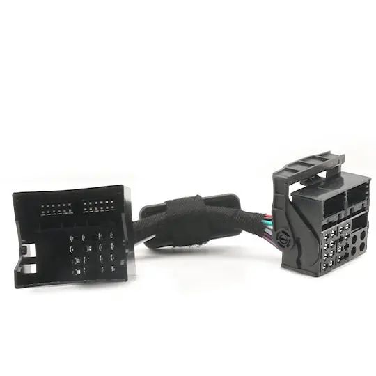 RCD330 Plus RCD330 Plug&Play ISO Quadlock Adapter Cable CANBUS Decoder Simulator For VW Car MIB RADIO