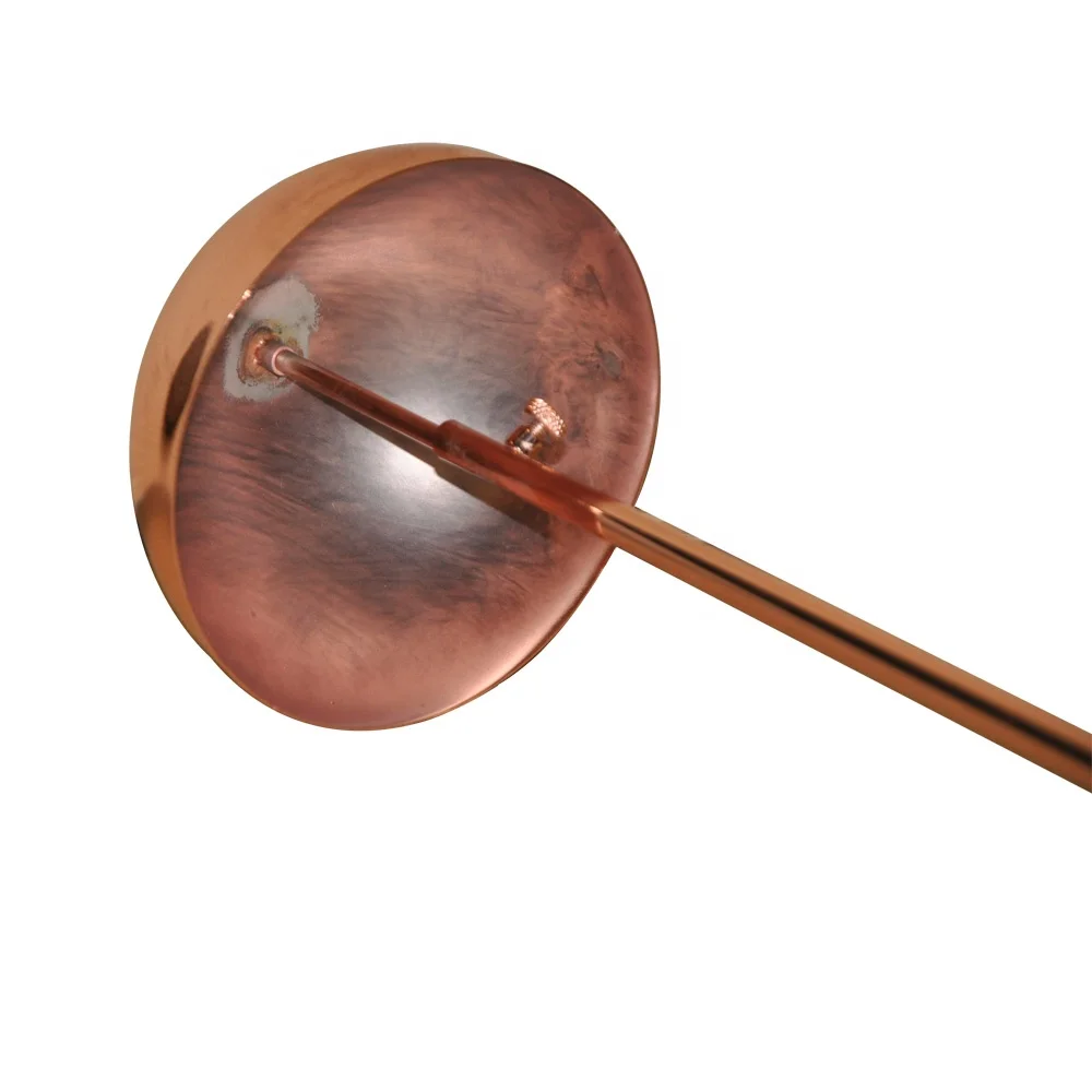 Custom High Quality Copper Plating Stainless Steel Hat Display Stand