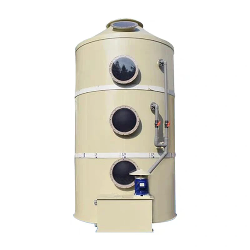 Китай выхлопная система эффективное оборудование для удаления газа завод выхлопа мокрого газа скруббер башня