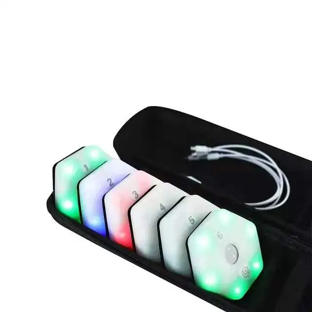 Reaction training lamp speed agile reaction equipment basketball football sports boxing fit light blazepod handball 6+app