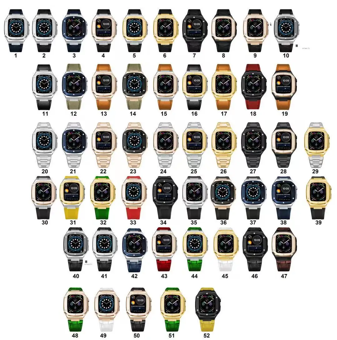  OEM принимает модный корпус из нержавеющей стали No Smart 44 мм для Apple Iwatch серии