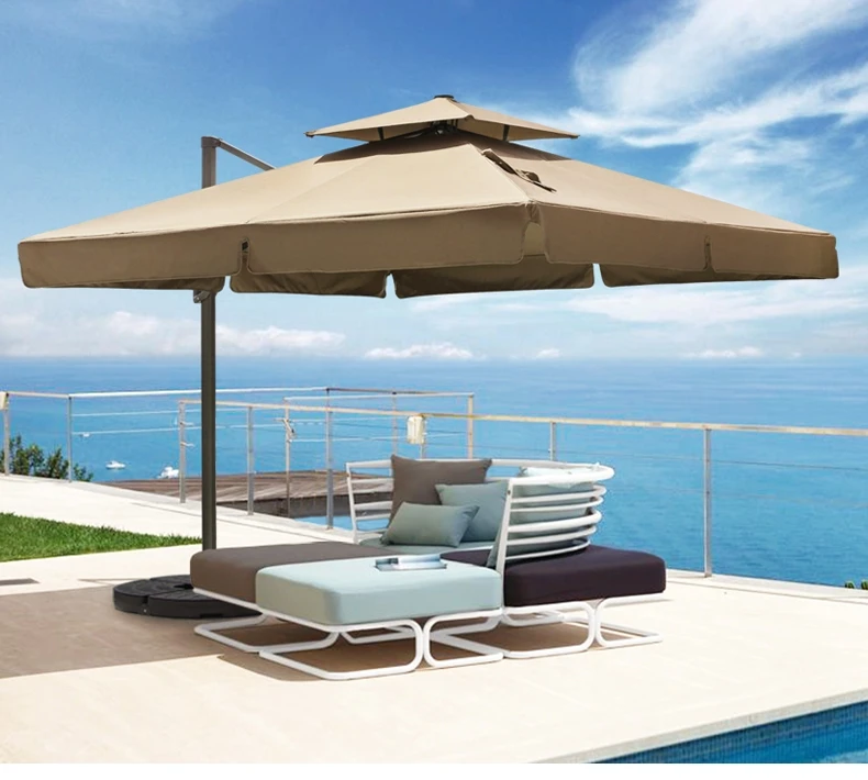 11ft / 3.3M round Parasols Umbrellas Outdoor Cafe Canopy Umbrella Garden